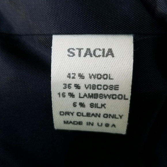 Anthropologie STACIA Lambswool/Silk Skirt Peak Pleat Detail Sz 2 - Picture 12 of 14